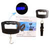 SAINTBOND 50kg Baggage Weight Electronic Fishing Pocket Dynamo Digital Luggage Scale