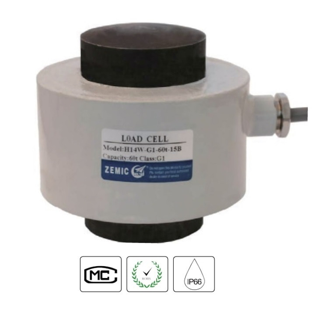 H14W Column Load Cell Zemic Compression Load Cell