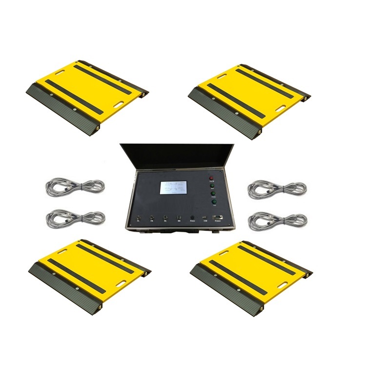 1/2/3/5/6/10/20t Axle Weigh Pads Are Portable Scales For Vehicle & Axle Weighing, Or Balancing