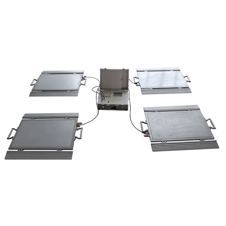Portable Static Wheel Stationary Axle Weighing Scale for Caravans, Trailers, Camper Vans