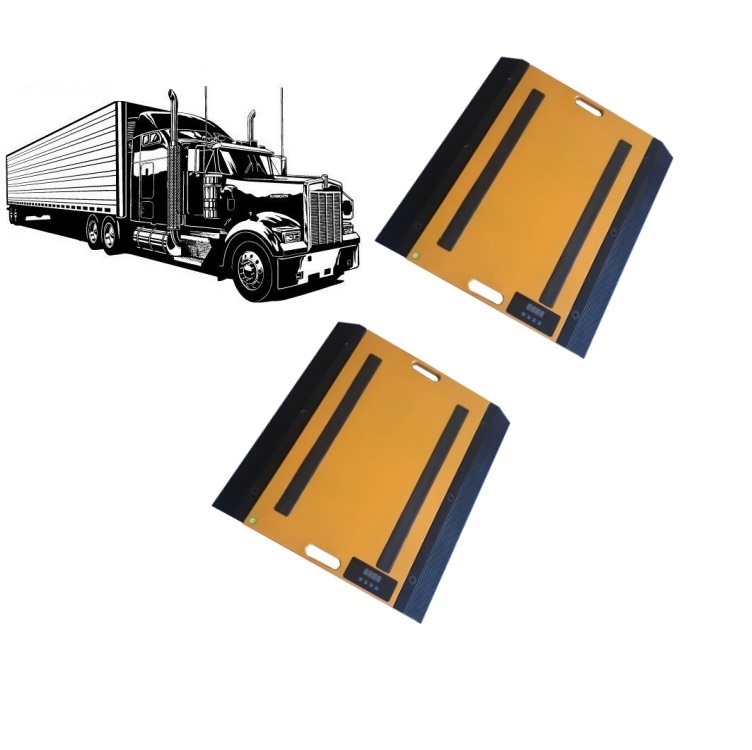 SAINTBOND Weigh Pads Large Trailers Wheel Load Weighers Axle Scale Portable Loader Scales