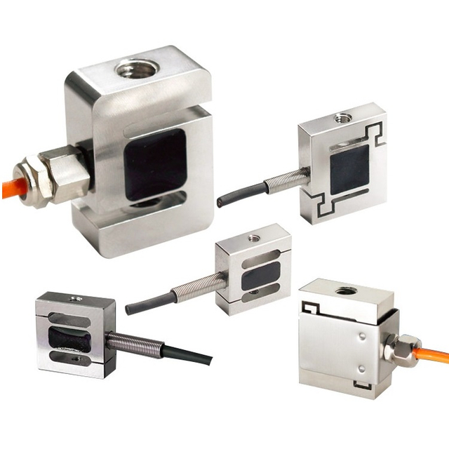 LC2306 Female Threaded Miniature Load Cell In Line Mini Load Cell S Type Sensor