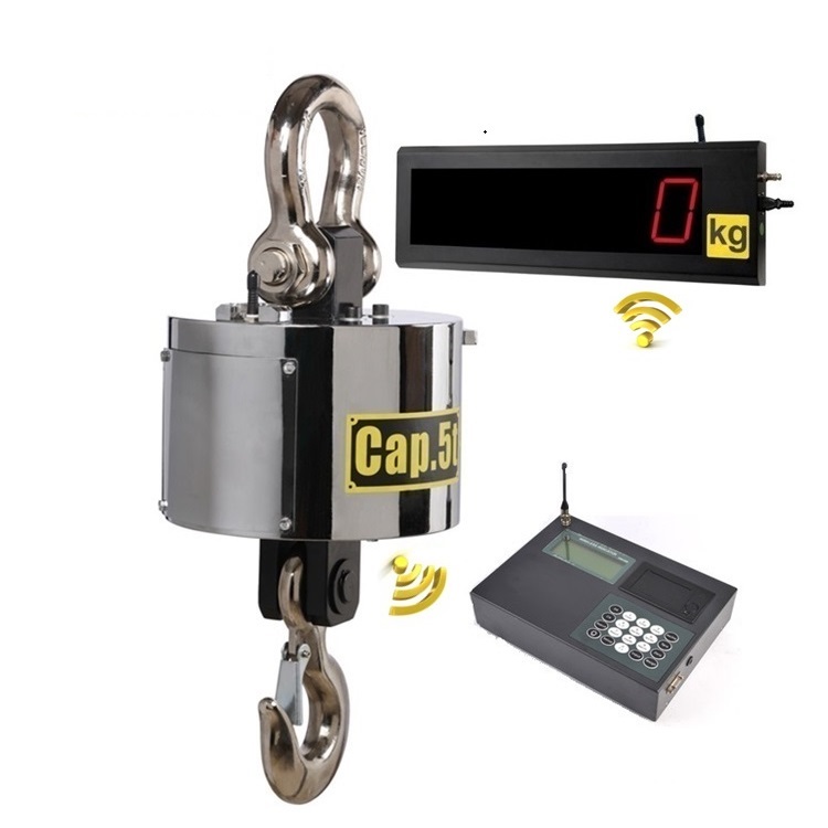 SAINTBOND 2/3/5/10/15/20/30/50t Wireless Crane Scale Manufacturers & Suppliers Wireless Electronic Digital Crane Scale