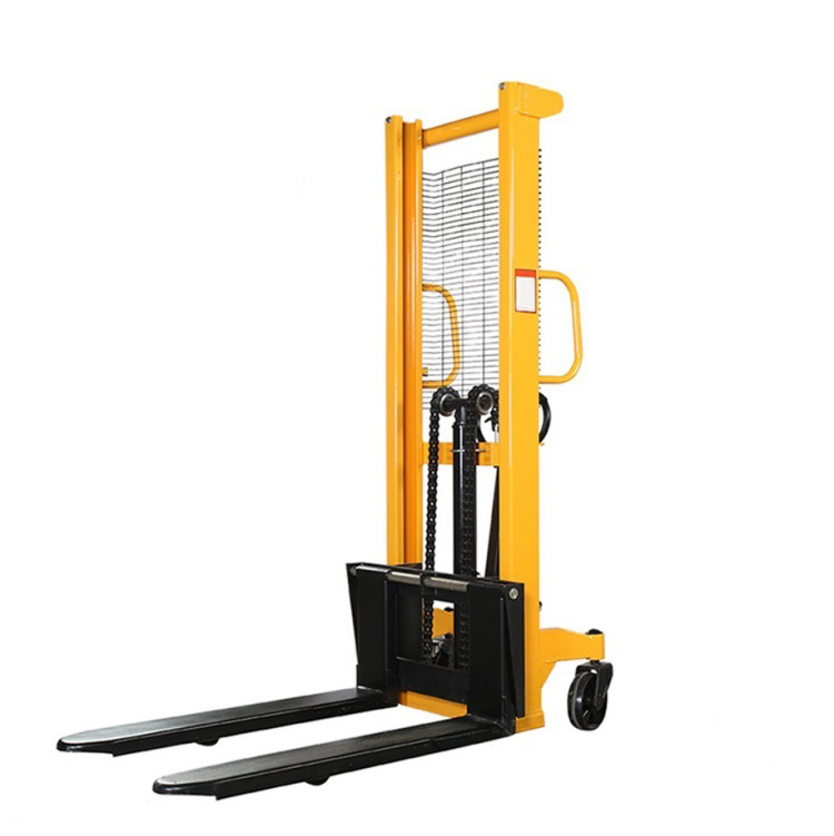 High Quality Mini Forklift Factory Price Manual Stacker