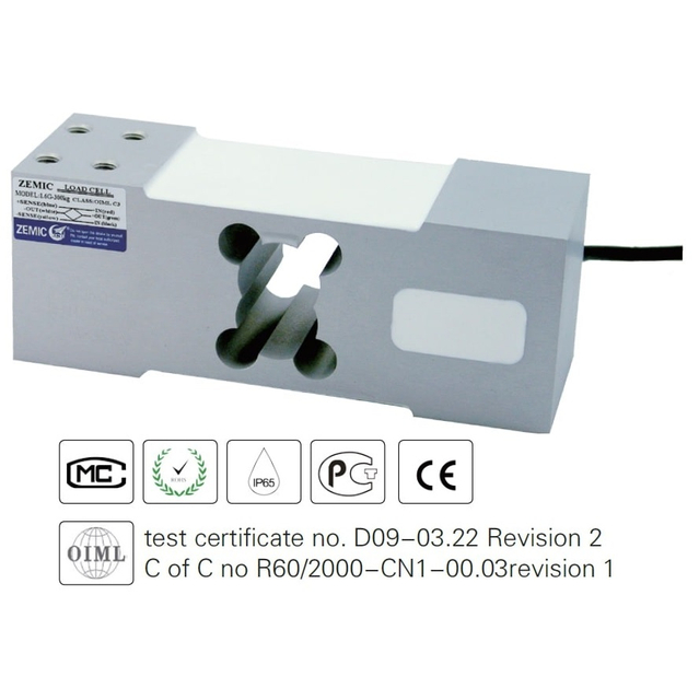 L6G Zemic Load Cell Aluminium-alloy IP65 Single Point Load Cell 