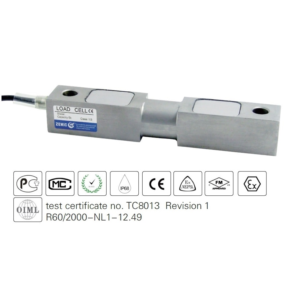 H9D Dual Shear Beam Load Cell Zemic Load Cell