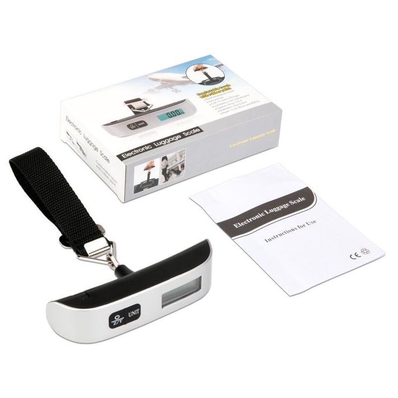 SAINTBOND Portable Handheld Digital Travel Baggage Scale Crane Hanging Scale