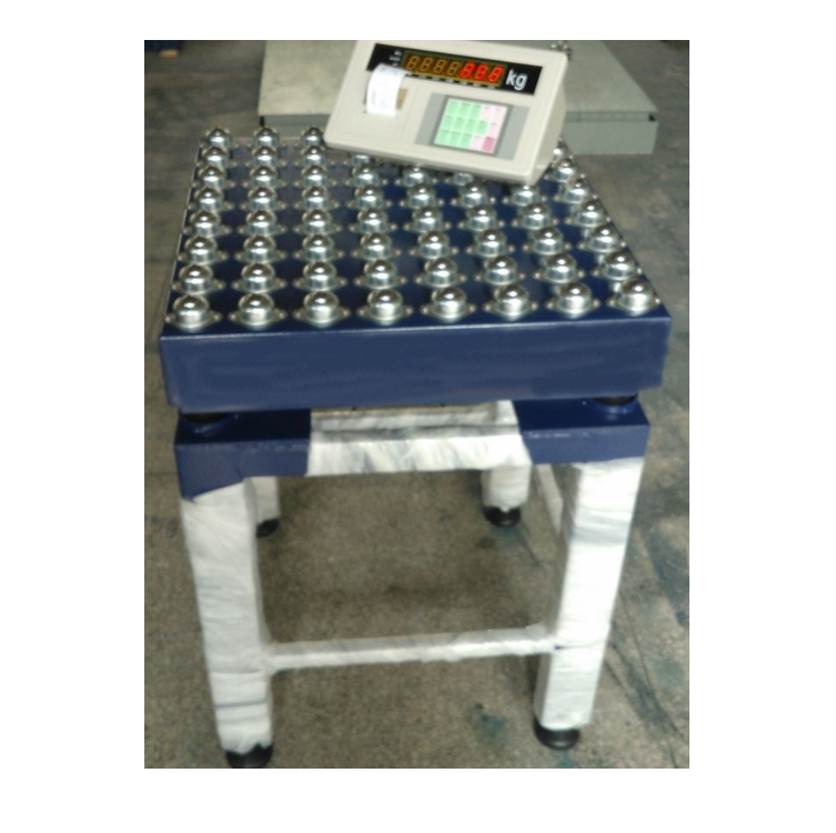 WSF006 Weighing Floor Scale Ball Top Platter Shipping Scales 