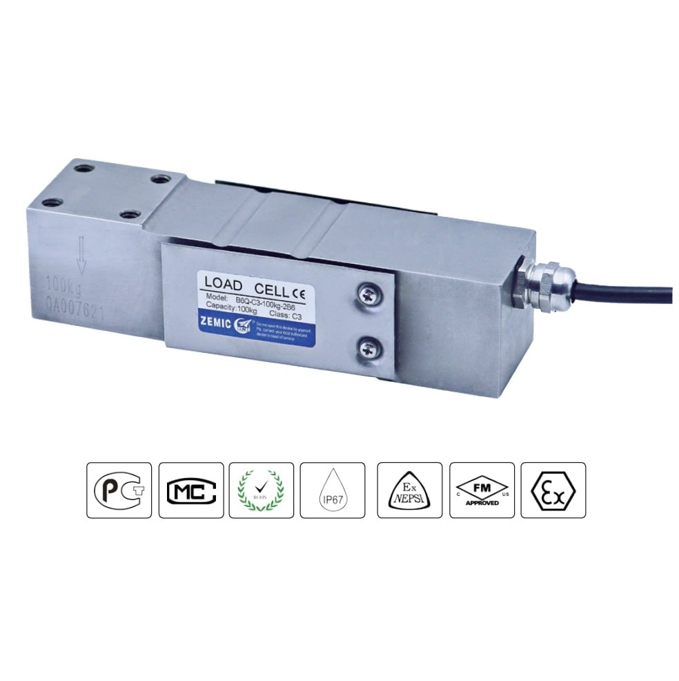 B6Q Load Cell Stainless/ Alloy ZEMIC Single Point Load Cell