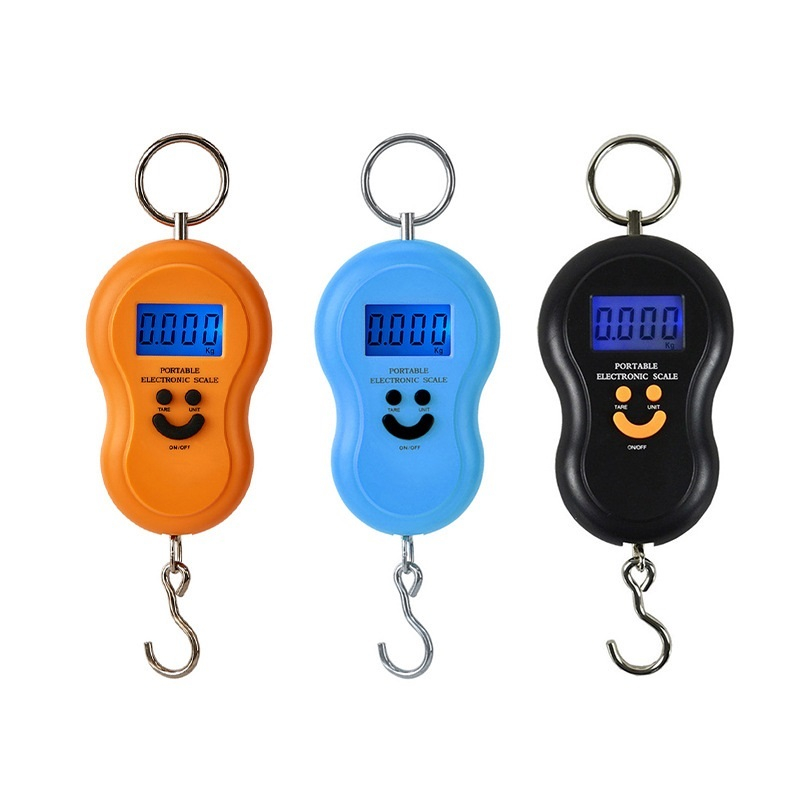 SAINTBOND Fishing Electronic Hand Hanging Weighing Scales Luggage Digital Scale 40KG/10G 