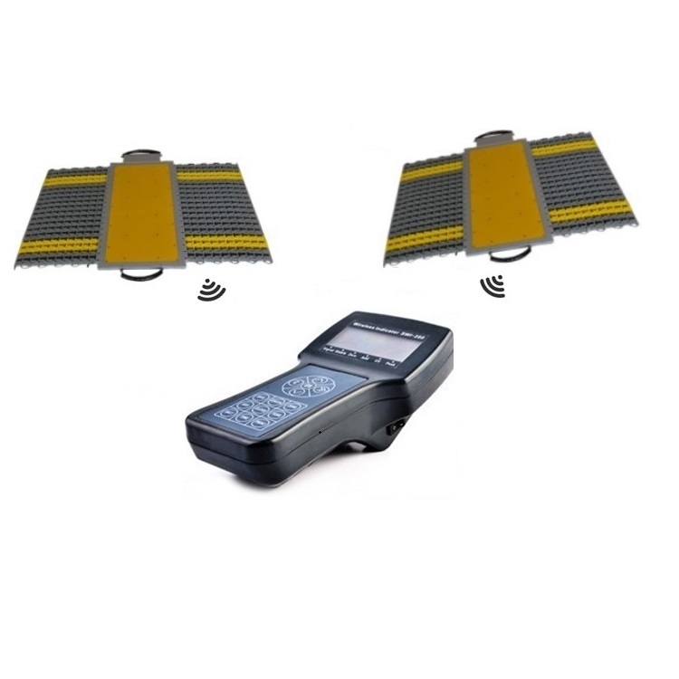 Wireless Weigh Pads Designed for Creating Static Wheel And Axle Weighing Stations