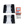 Measuring Caravan Tow Ball Weight Portable Static Axle Weightg Scale Machine