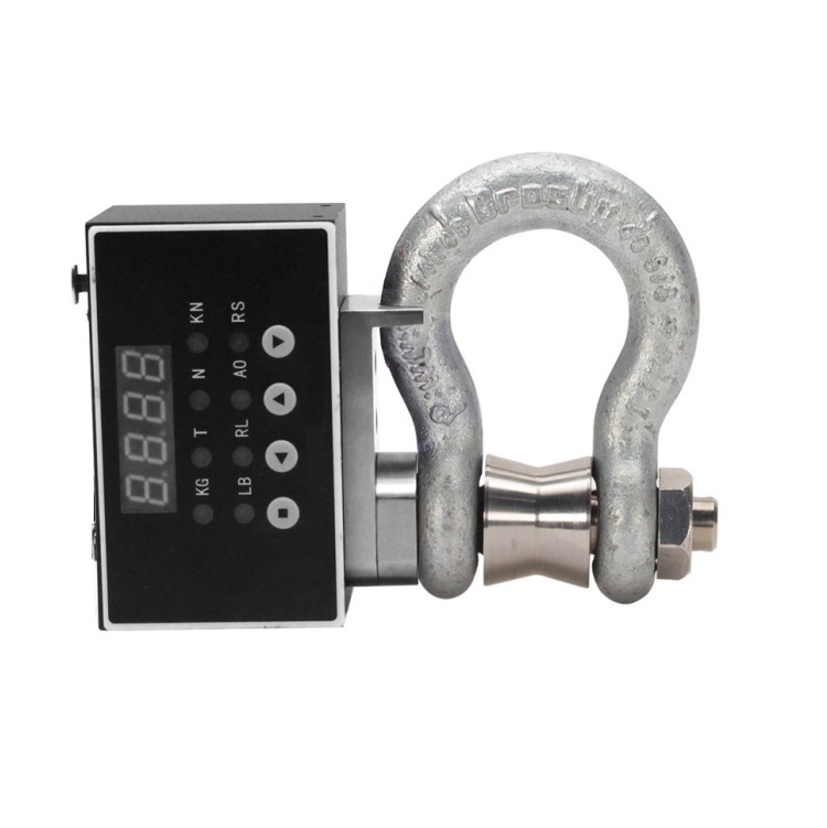 LC7501 Digital Shackle Pin Load Cell Crosby Bow Shackle Type Load Cell 0.5T-1250T